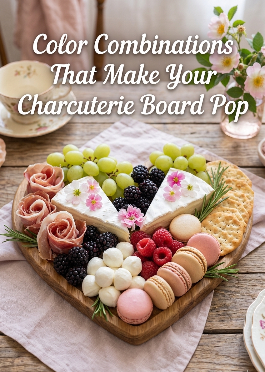 Color Combinations That Make Your Charcuterie Board Pop